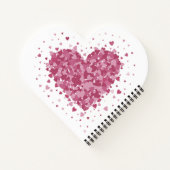 彼女のために、または彼のための写真のバレンタイン ノートブック (裏面)