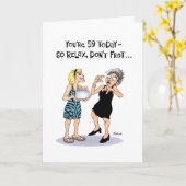 彼女のためのおもしろいな第59バースデー・カード カード (黄色い花)