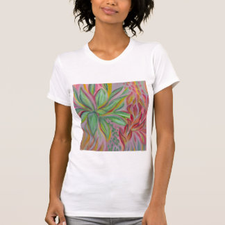 彼女のためのエレクトリックブルームTシャツ Tシャツ
