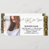 彼女のためのギフト券 (正面/裏面)