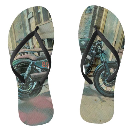 彼女のためのバイクの贈り物 ビーチサンダル (ソール)