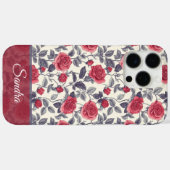 彼女のためのバラのカスタムiPhoneケース Case-Mate iPhoneケース (裏面 (横))
