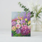 彼女のためのバラの束 ポストカード (スタンド正面)