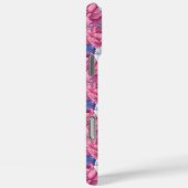 彼女のためのフローラル・ピオニーのカスタム名iPhoneケース Case-Mate iPhoneケース (裏面 / 右)