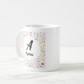 彼女のためのボタニカルマグ コーヒーマグカップ (正面左)