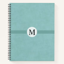 彼女のためのモノグラムのダック・グリーン・ジャーナル