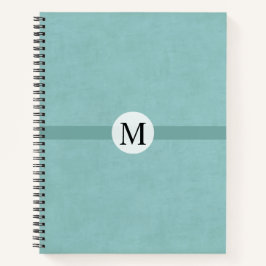 彼女のためのモノグラムのダック・グリーン・ジャーナル ノートブック