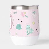 彼女のためのモノグラムのピックボール杯の贈り物 (左面)