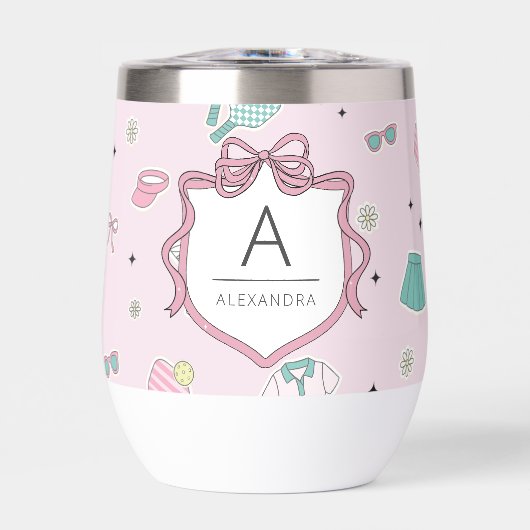 彼女のためのモノグラムのピックボール杯の贈り物 (正面)