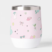 彼女のためのモノグラムのピックボール杯の贈り物 (背面)