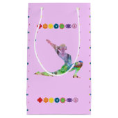 彼女のためのヨガの時間ギフト スモールペーパーバッグ (正面)