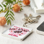 彼女のためのラスベガスの誕生会 キーホルダー (側面)