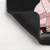 彼女のための乳癌のTシャツそしてギフト マウスパッド (コーナー)