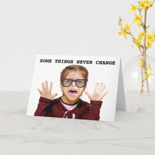 彼女のための内の子どもの誕生日カード カード (黄色い花)