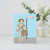 彼女のための外国アドベンチャーボンの航海 ポストカード (スタンド正面)