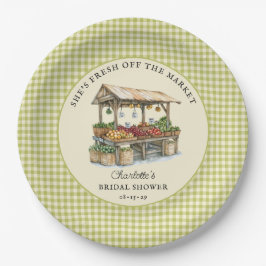 彼女のための市場から直接 ブライダルシャワー ペーパープレート