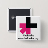 彼女のための彼 缶バッジ (正面&裏面)