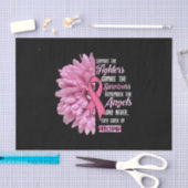 彼女のための戦闘機の贈り物を支持する乳がん 薄葉紙 (クラフト)