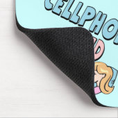 彼女のための携帯電話および男の子のTシャツおよびギフト マウスパッド (コーナー)