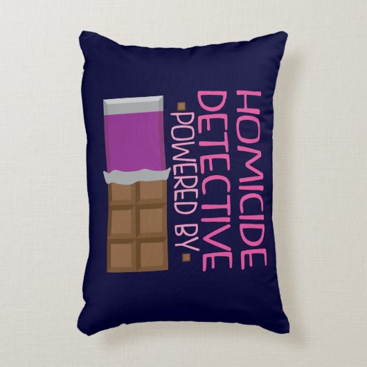 彼女のための殺人担当刑事チョコレートギフト アクセントクッション (正面(垂直))