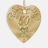 彼女のための豪華な金誕生日プレゼント: オーナメント (右)