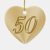 彼女のための豪華な金誕生日プレゼント: オーナメント (裏面)