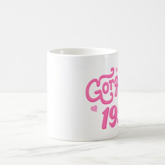 彼女のための1953誕生日プレゼント以来豪華 コーヒーマグカップ (中央)