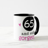 彼女のための65そしてまだ豪華な誕生日プレゼントのアイディア マグカップ (正面右)