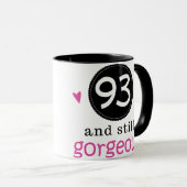 彼女のための93そしてまだ豪華な誕生日プレゼントのアイディア マグカップ (正面右)