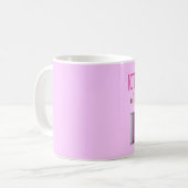 彼女のためのIchthyologistチョコレートギフト コーヒーマグカップ (正面左)