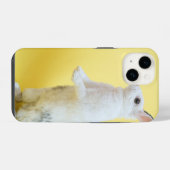 彼女のためのiPhone 14 うさぎケース iPhoneケース (裏面横)