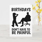 彼女のためのKINKY D/s 誕生日カード カード (黄色い花)