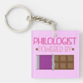 彼女のためのPhilologistチョコレートギフト キーホルダー (正面)