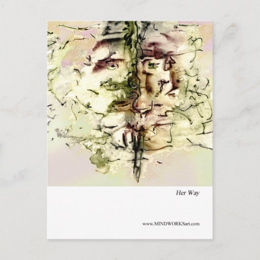 彼女のやり方 ポストカード (正面)