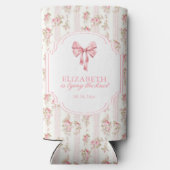 『彼女のウェディングノット コケッテ ボウ ブライダルシャワー』 スリム缶クーラー (裏面)