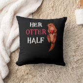 彼女のオーター半可愛いメンズボーイフレンドのマッチング クッション (ブランケット)