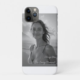 彼女のオーダーメイド肖像画 - シンプルな写真ギフト iPhone 11 PROケース