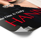 彼女のカスタム誕生日ポスター用の雑誌カバー ポスター (角)