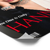 彼女のカスタム誕生日ポスター用の雑誌カバー ポスター (角)