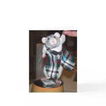 彼女のキルトカードのルビー