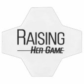 彼女のゲームを高める サッカーボール (フラット)