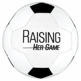 彼女のゲームを高める サッカーボール