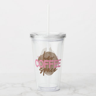 彼女のコーヒースペース アクリルタンブラー