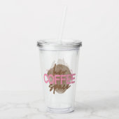 彼女のコーヒースペース アクリルタンブラー (裏面)