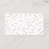 彼女のスイートなサプライズ ストロベリー ディスプレイ シャワー エンクロージャーカード (裏面)