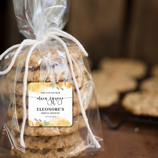 彼女のスクイーズ ブライダルシャワーを発見 スクエアシール