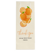 彼女のスクイーズ ブライダルシャワーを発見 ワインギフトバッグ (裏面)