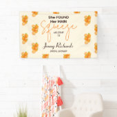 彼女のスクイーズ ブライダルシャワーを発見 横断幕 (インサイチュ)