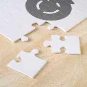 彼女のスクーターを愛する女の子 ジグソーパズル (側面)