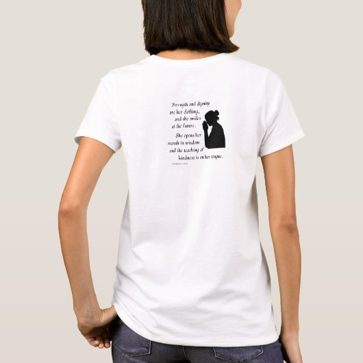 彼女のスマイルは未来に Tシャツ (裏面)